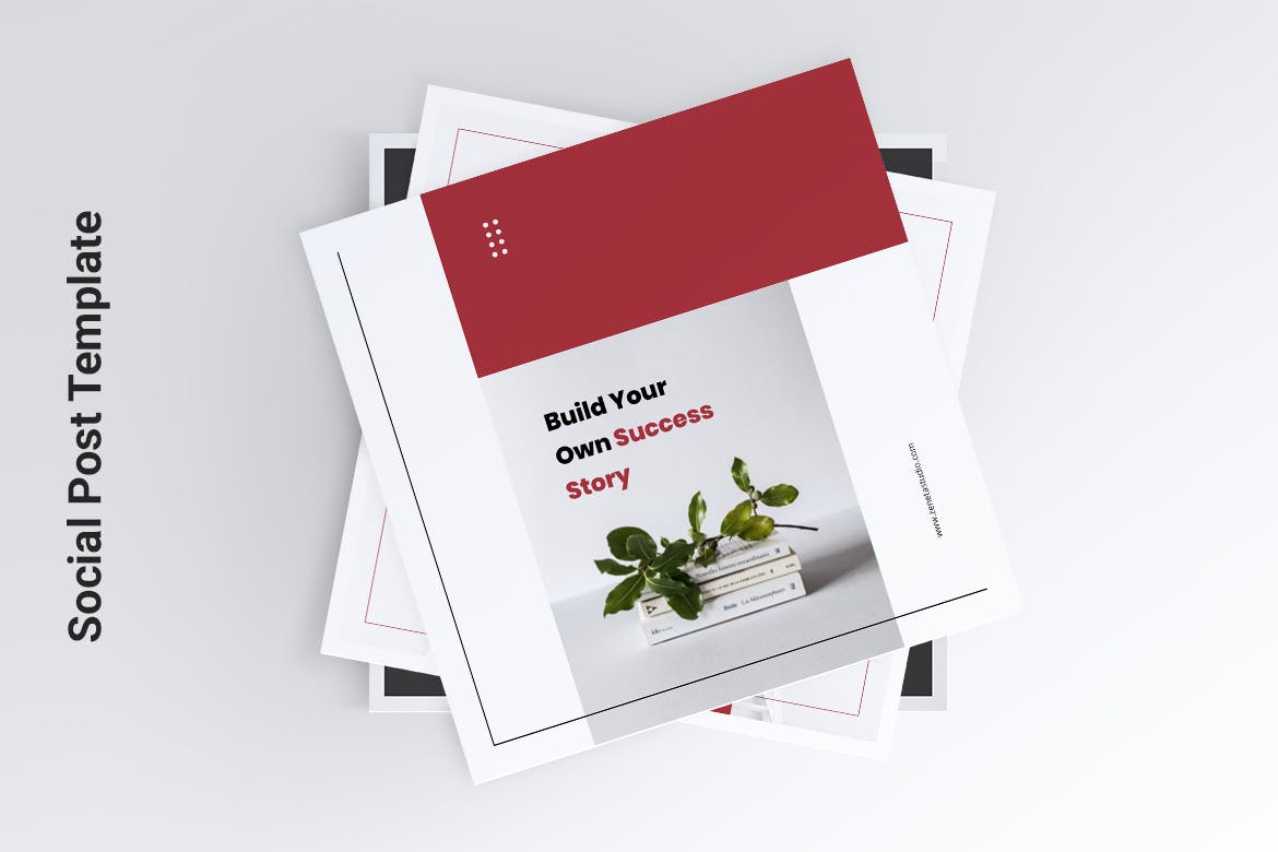 创意代理公司Instagram&Facebook社交文章贴图设计模板素材库精选 ZENETA Creative Agency Instagram & Facebook Post插图(1)