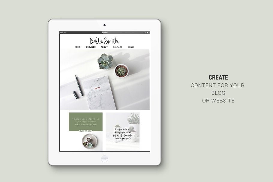 生活类社交媒体贴图模板素材库精选 Social Media templates + Images插图(4)