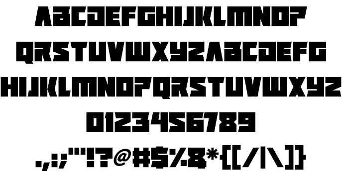 Positrons font插图1 Positrons font插图1