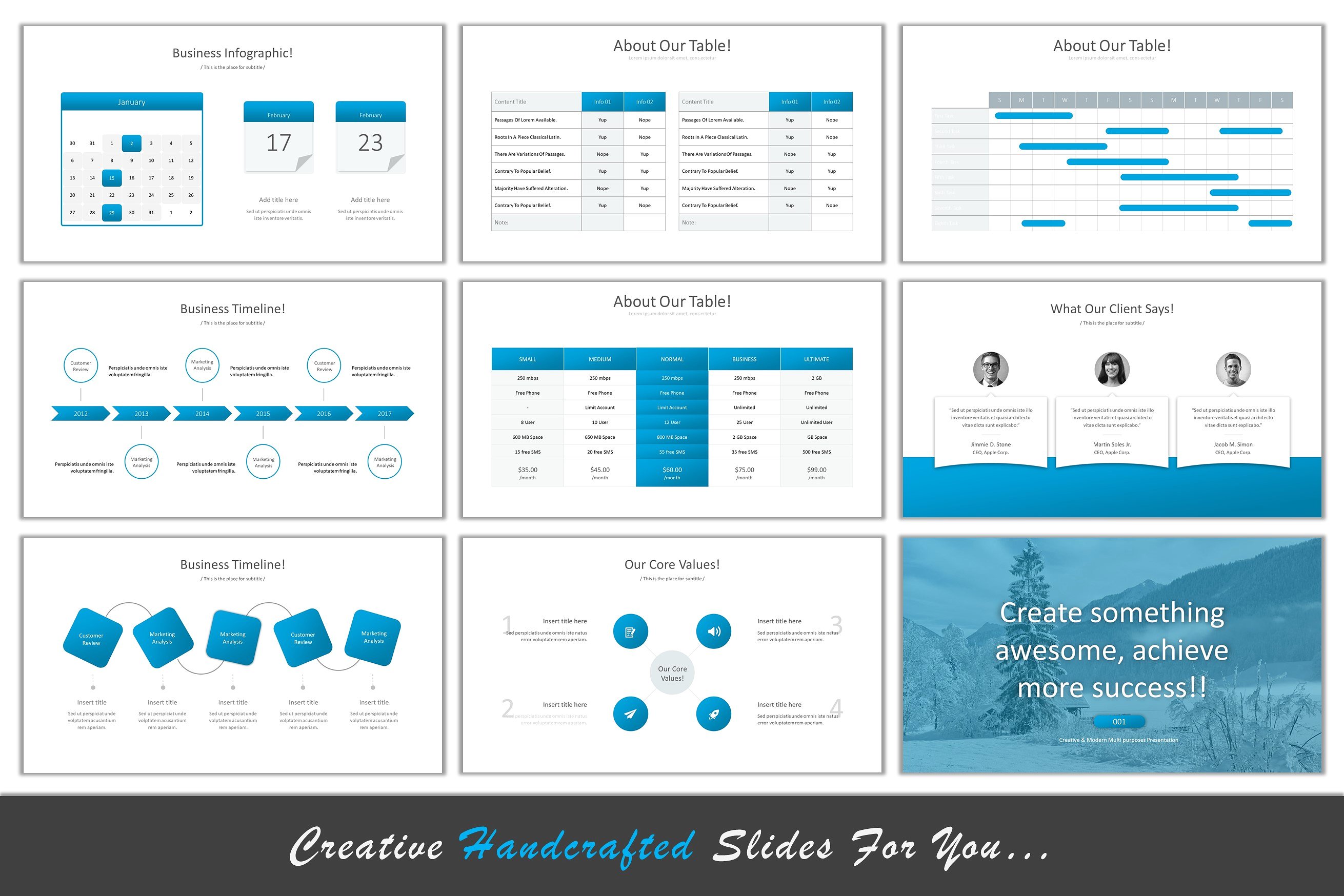 简约、现代的高逼格ppt模版插图(4)