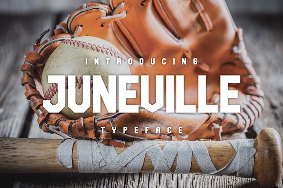 Juneville Display Font插图