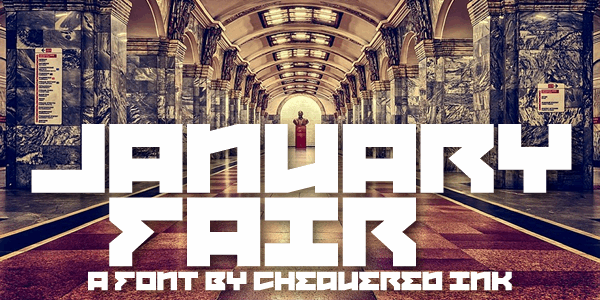 January Fair font插图 January Fair font插图