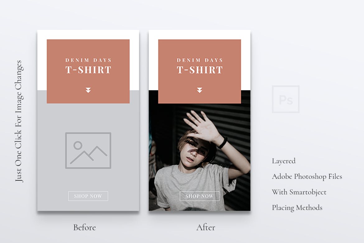 10款Instagram社交平台品牌故事设计模板素材库精选 BRETLEY Fashion Store Instagram Stories插图(4)
