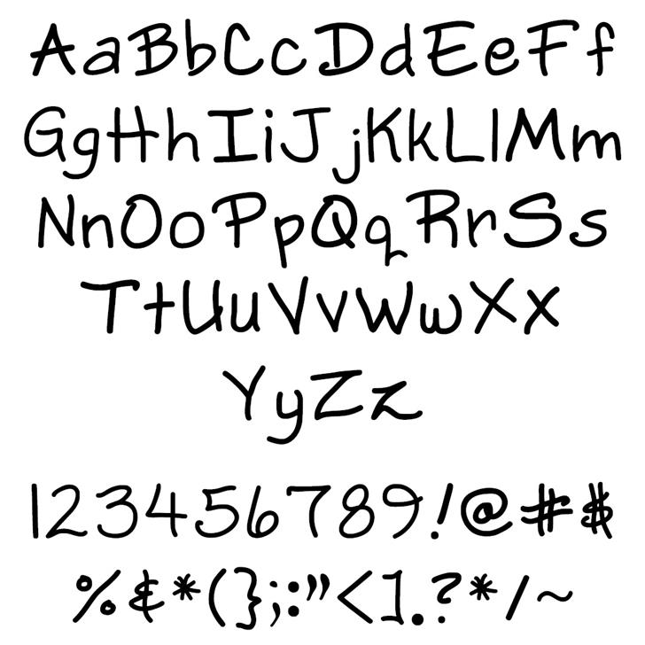 Ks Dont Blame Me font插图1