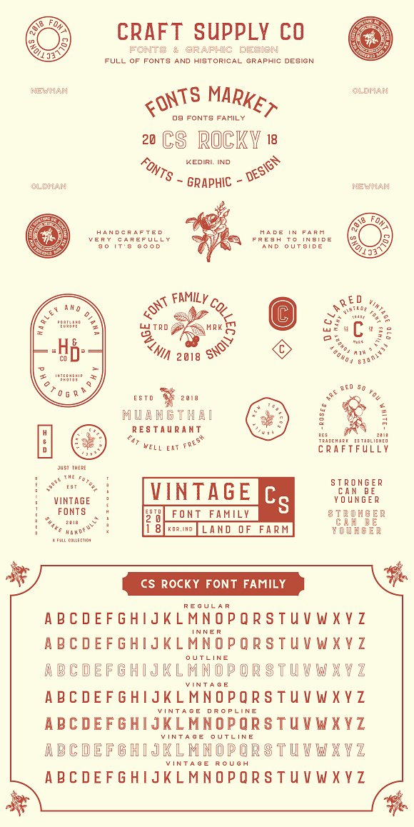 CS Rocky Font + Extras插图5