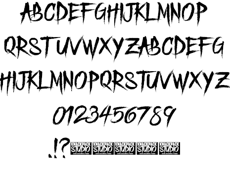Freedoomed Demo font插图1