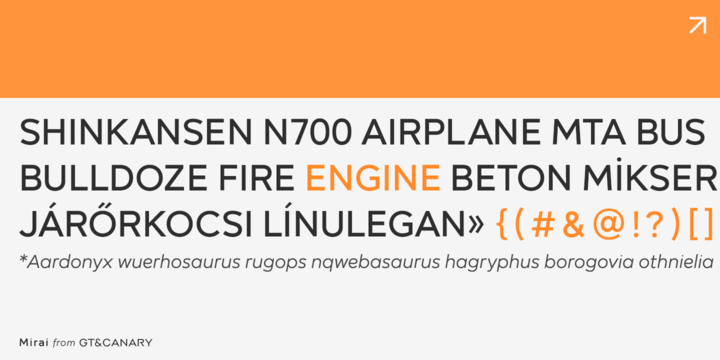 Mirai Font Family插图4