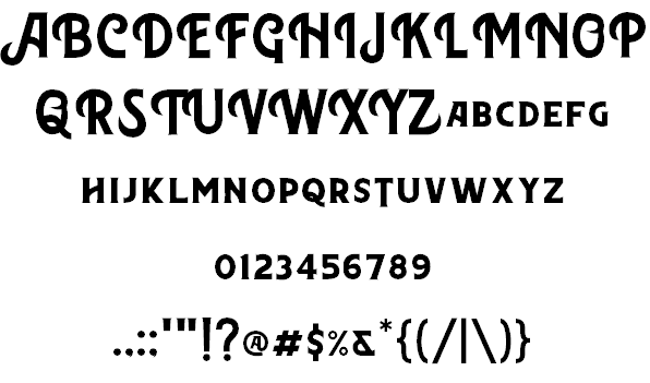 Northon [Demo] font插图3