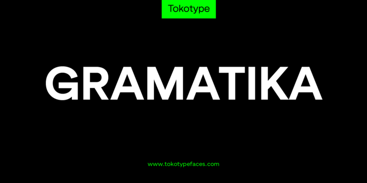 Gramatika Font Family插图