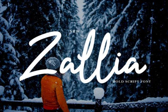 Zallia Font插图
