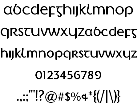 Irish Penny font插图2 Irish Penny font插图2