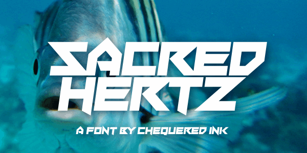 Sacred Hertz font插图 Sacred Hertz font插图