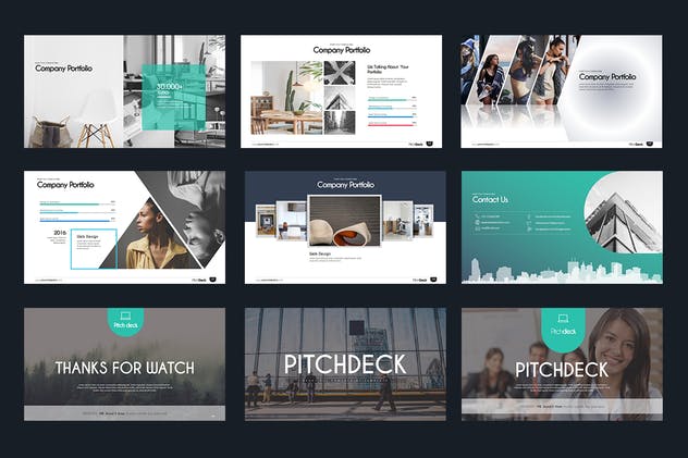 企业商业组织介绍PPT演示模板套装 Pitch Deck Powerpoint Presentation插图(11)