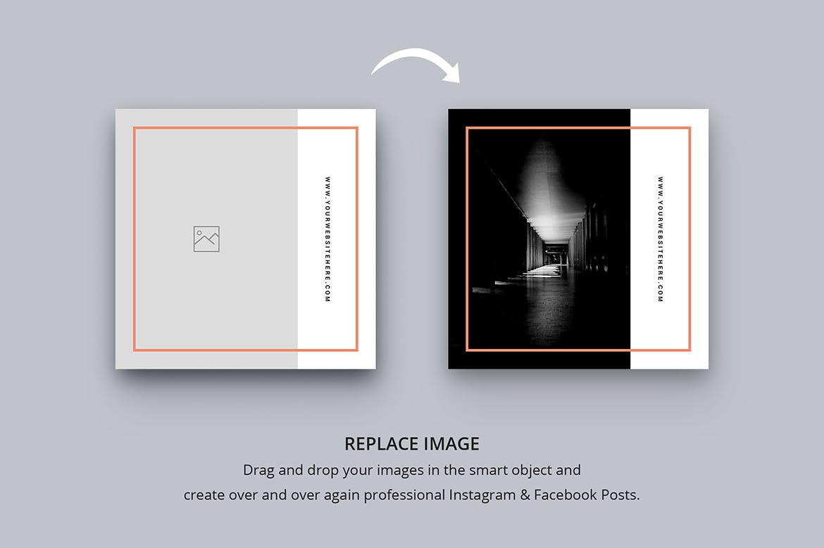 社交媒体推文贴图设计模板素材库精选v13 Social Media Post Vol. 13插图(6)