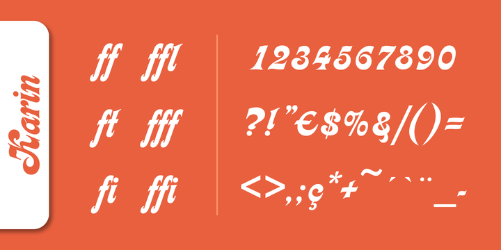 Karin Pro Font插图2