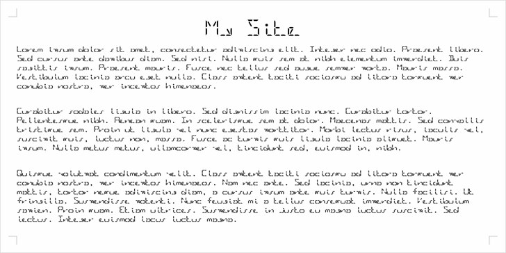 Digital-LED-Demo font插图1