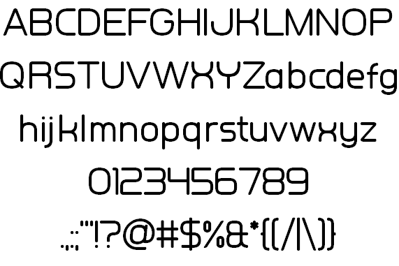 Kuiper Belt font插图1