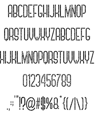 Zero Catasthropic font插图1 Zero Catasthropic font插图1