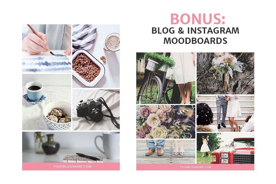 博客&社交媒体配图插图模板素材库精选 Blog and Social Media Image Kit插图(3)