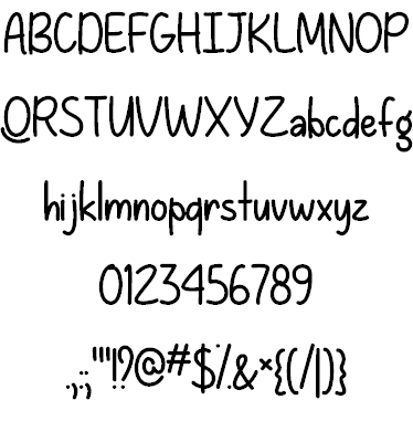 Losing Grip font插图1