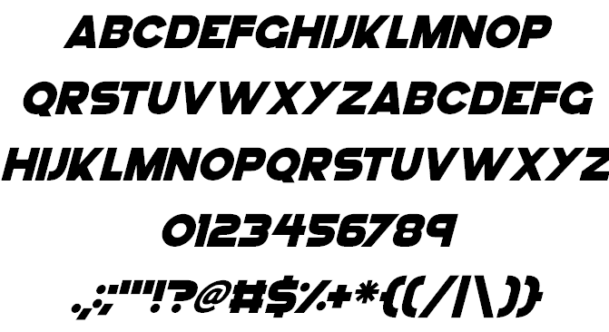 GoGo Hack font插图2