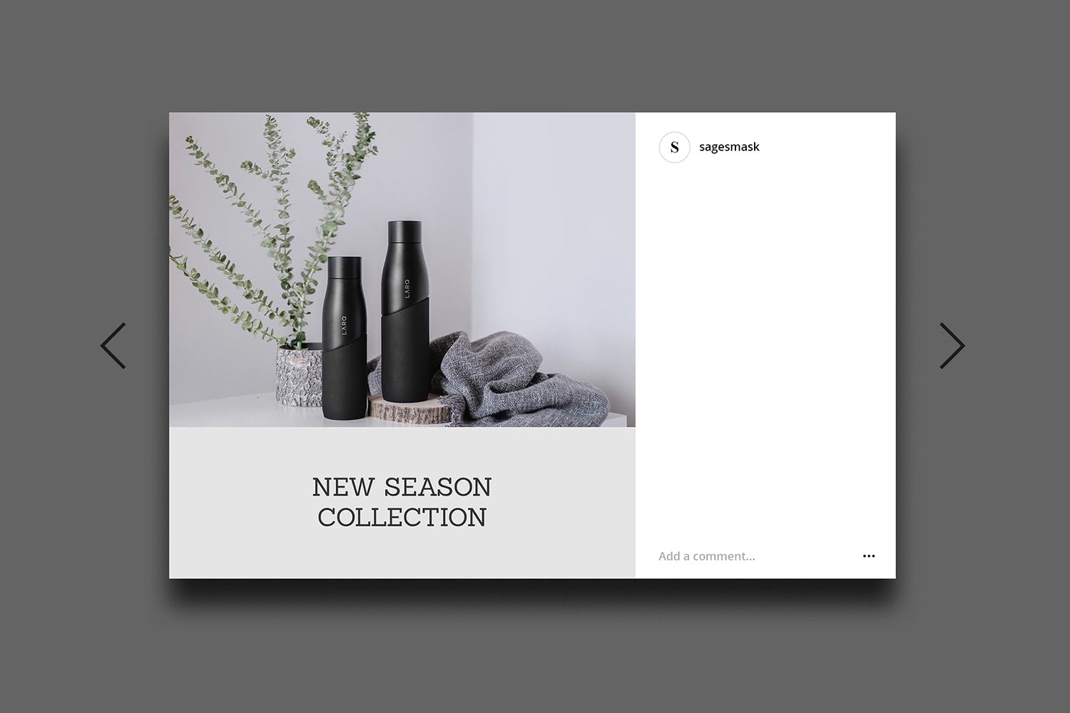 北欧风格社交媒体文章贴图设计模板素材库精选 Shake Social Media Post插图(3)