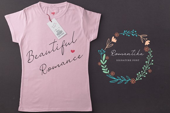 Romantika Font插图2