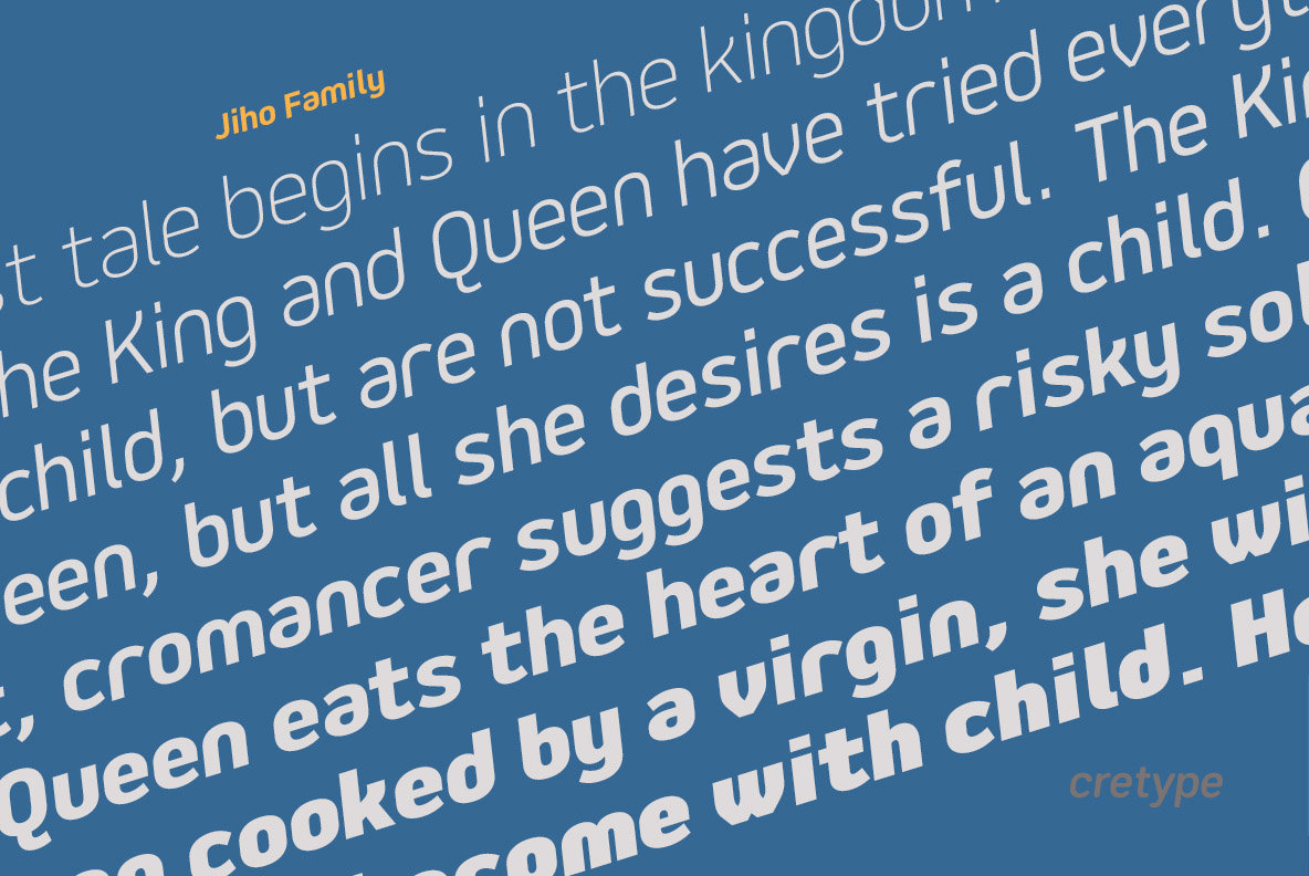 Jiho Font Family插图4