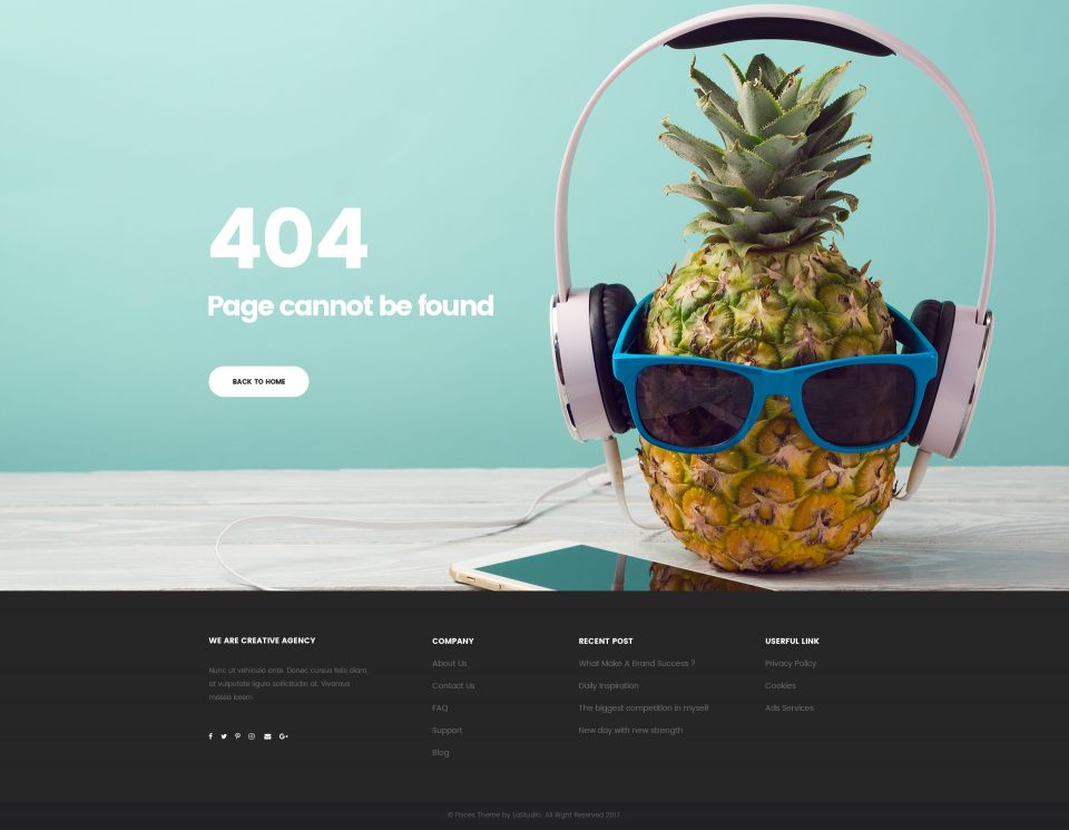 高质量网站全套 PSD 模板素材库精选 Pisces-Multi Concept PSD Template插图(1)