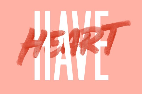 BOLDER – Smallcaps SVG Brush Font插图2