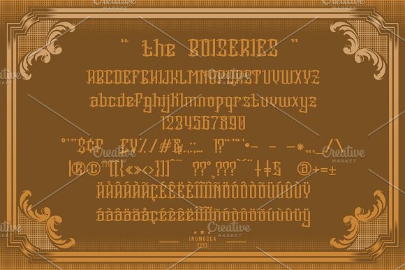 the Boiseries Font插图1