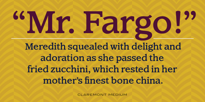 Claremont Font Family插图1