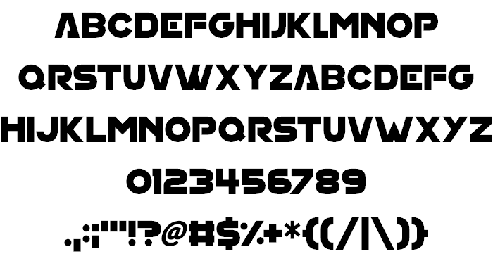 House On Mars font插图1