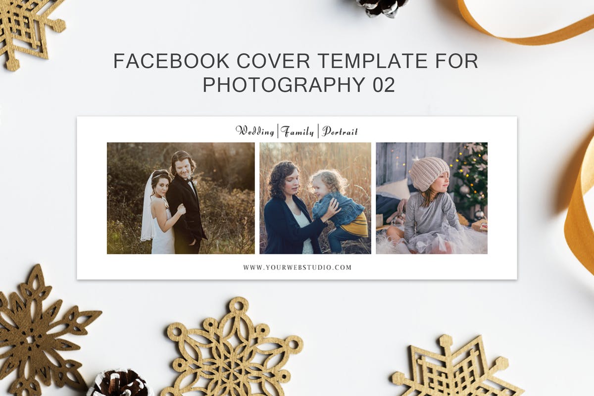 ３款Facebook摄影图片封面设计模板素材库精选 3 Facebook Cover for Photography插图