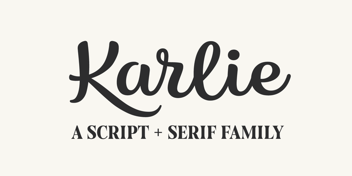 Karlie Font Family插图