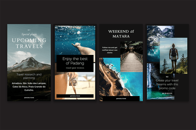 Instagram社交网站品牌推广宣传物料设计套装 Instagram Stories — Promotion Pack插图(6)