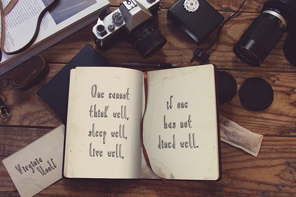 RetroItalian Font插图1