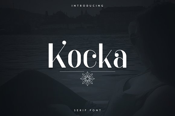 Kocka Display Font插图
