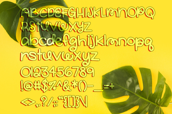 Snuggly Bug Font插图3