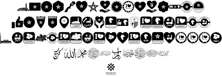 font tanger color font插图1