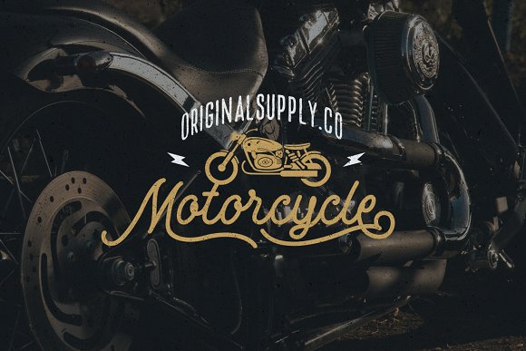 Motherline Vintage Toolbox Font插图3