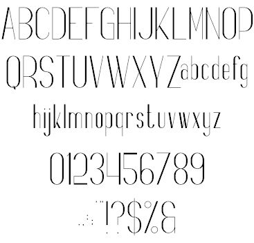 Fancy Light font插图11