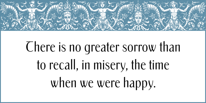 Dante Alighieri Font插图3