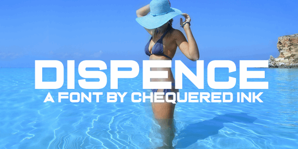 Dispence font插图