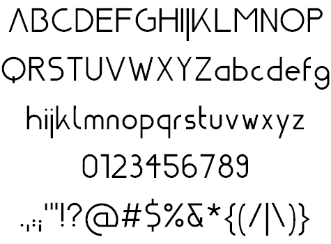 Nasa21 font插图1 Nasa21 font插图1