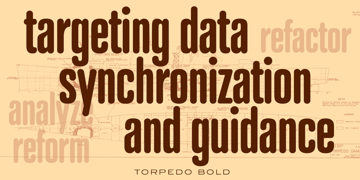 Torpedo Font Family插图4