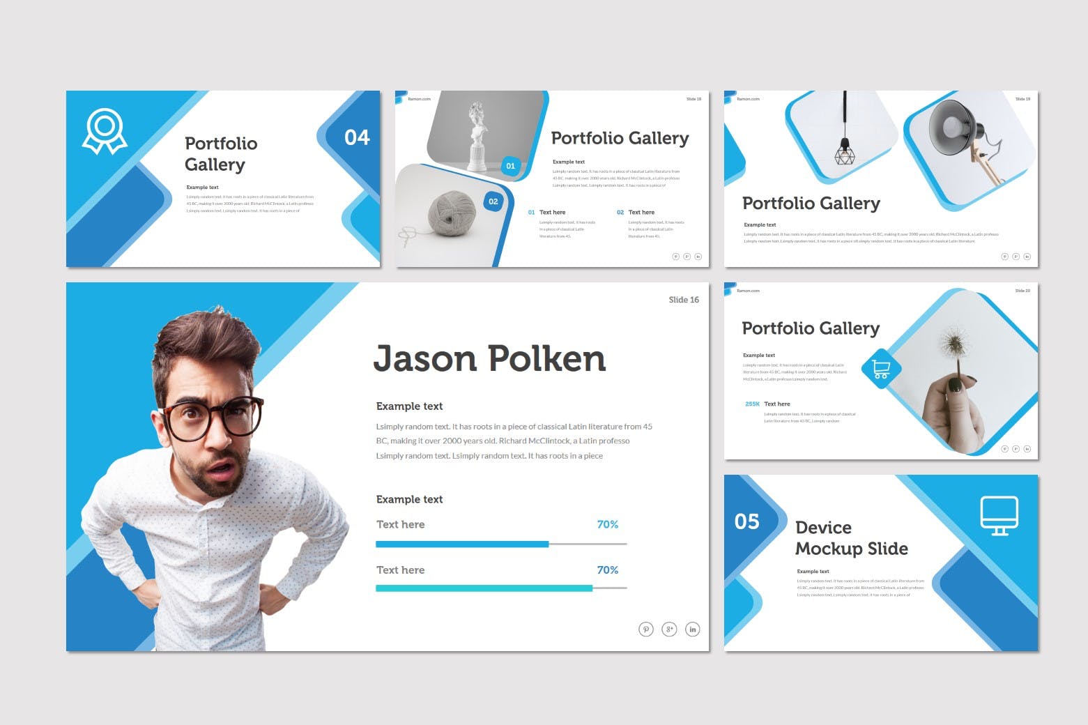 室内设计品牌宣传素材库精选PPT模板 Ramon – Powerpoint Template插图(3)