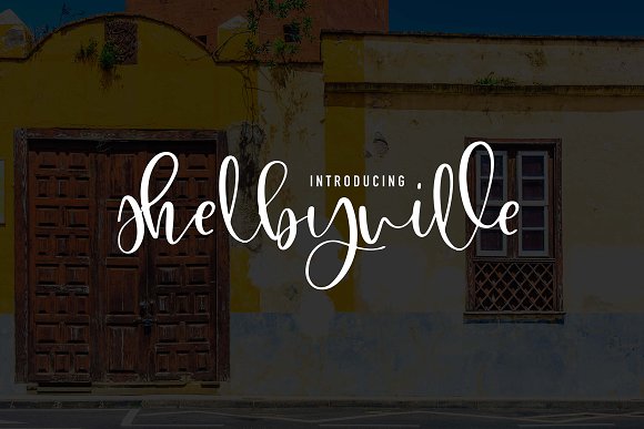Shelbyville Font插图
