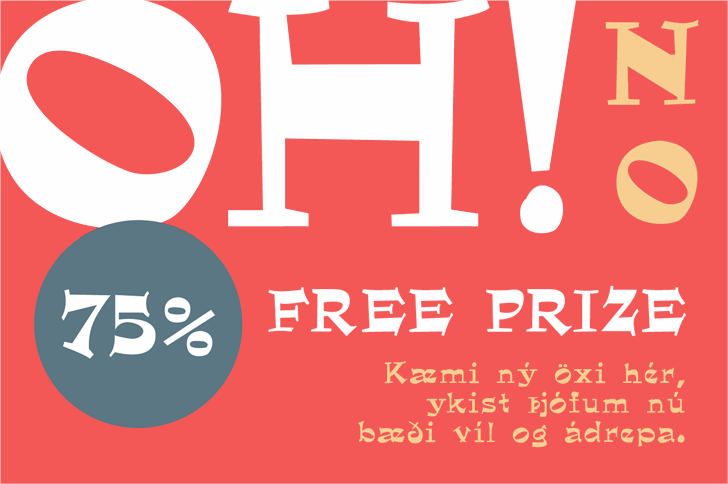 El Dorado  Bold font插图1