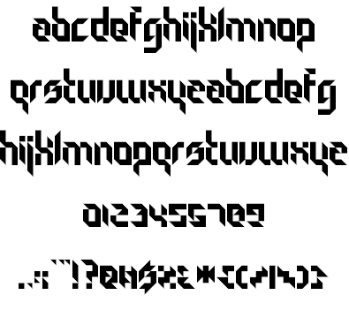 Particulator font插图1